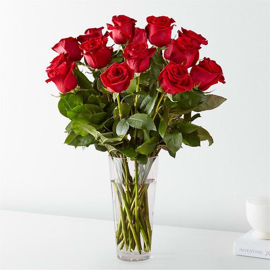 Long Stem Red Rose Bouquet – L & M FLOWER SHOP, Canonsburg PA