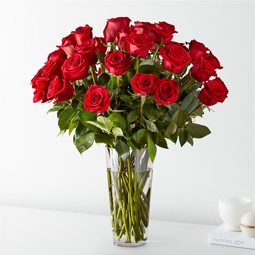 Long Stem Red Rose Bouquet – L & M FLOWER SHOP, Canonsburg PA