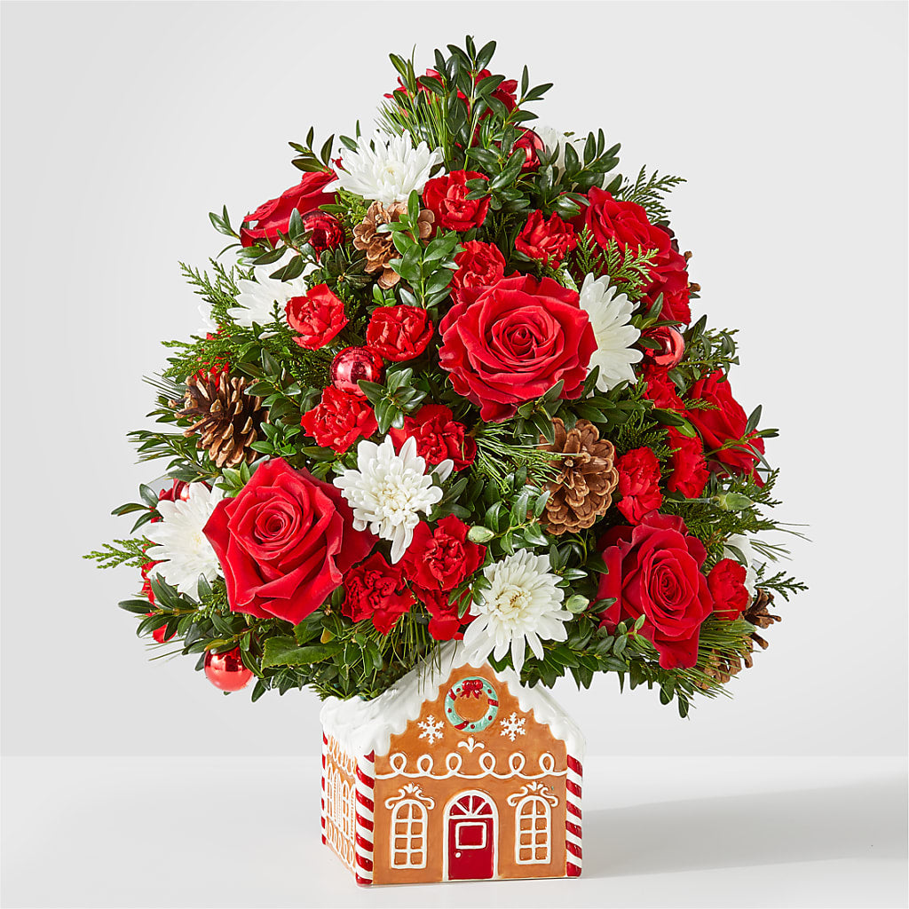 Spiced Gingerbread Tree – L & M FLOWER SHOP, Canonsburg PA