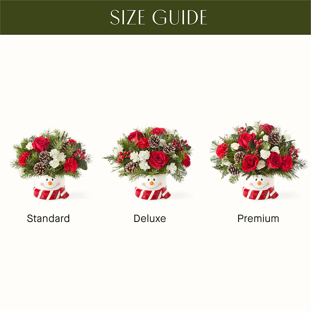 Jolly Snowman Bouquet – L & M FLOWER SHOP, Canonsburg PA