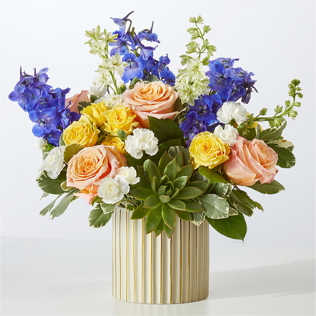 Cobalt Reverie Bouquet – L & M FLOWER SHOP, Canonsburg PA