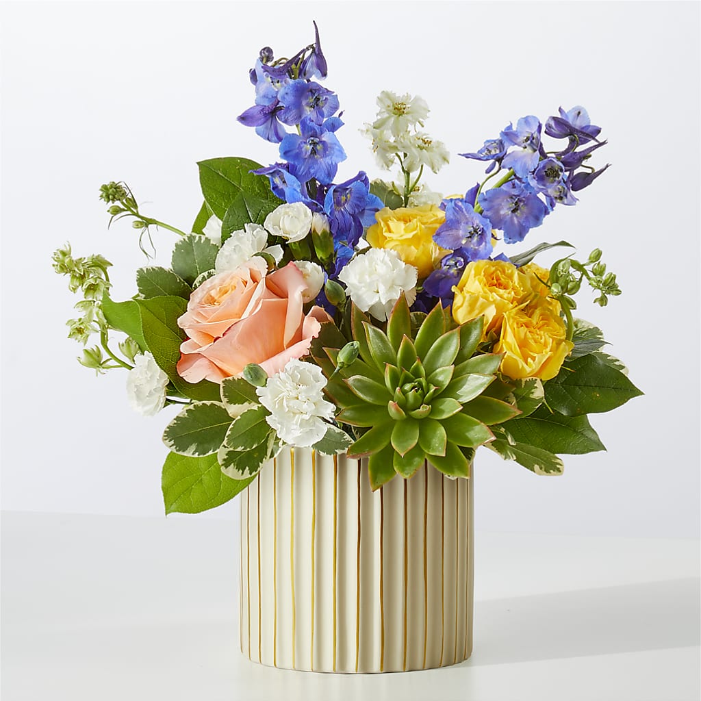 Cobalt Reverie Bouquet – L & M FLOWER SHOP, Canonsburg PA