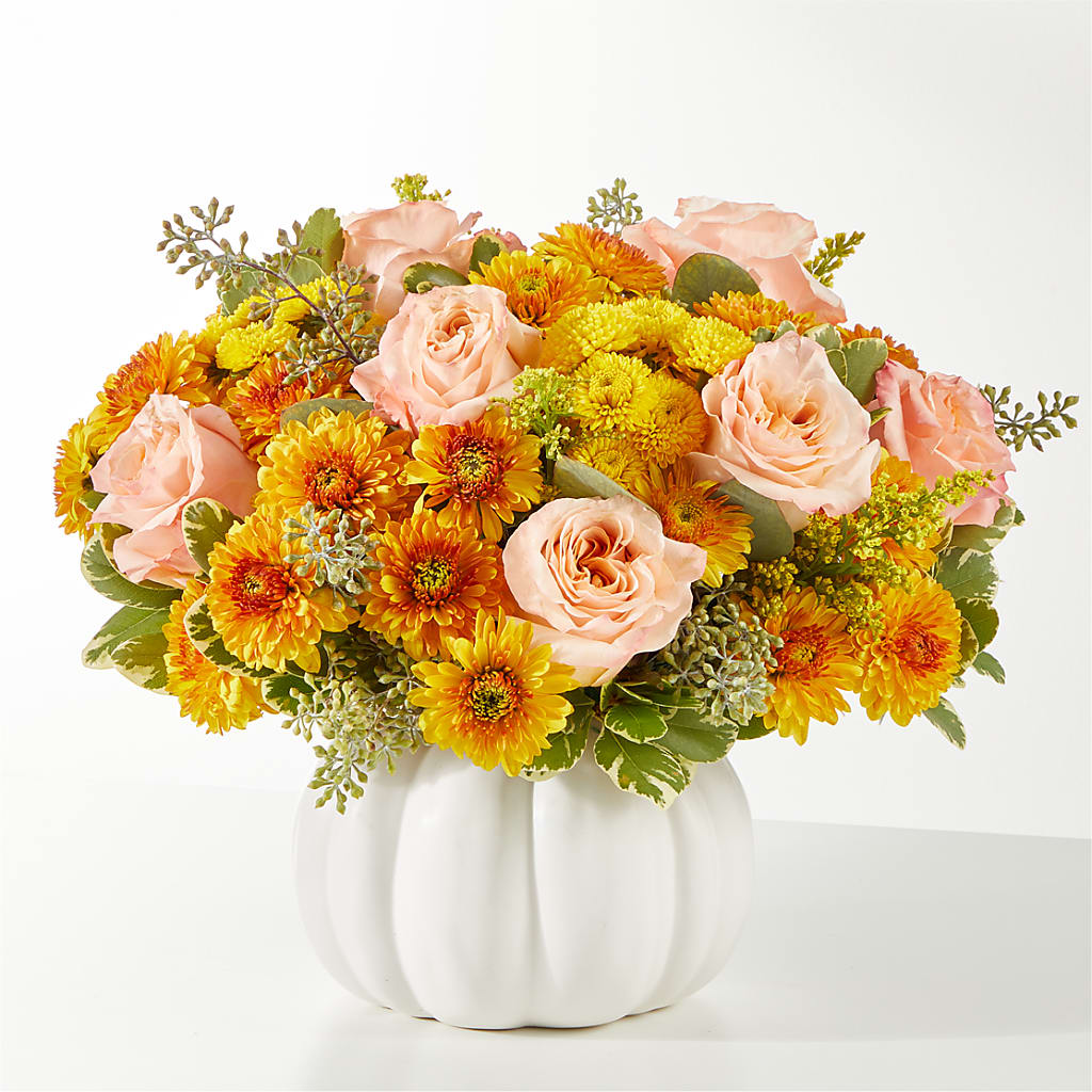 Peachy Pumpkin – L & M FLOWER SHOP, Canonsburg PA
