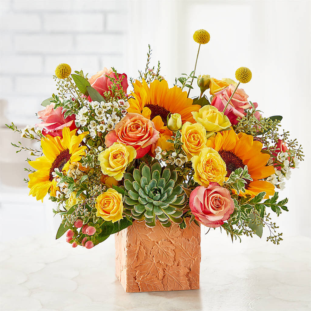 Sunflower Season Bouquet – L & M FLOWER SHOP, Canonsburg PA