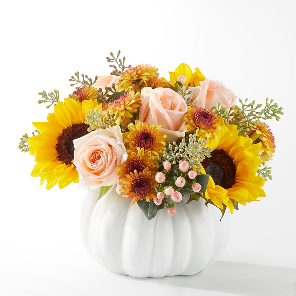 Pumpkin to Talk About Bouquet – L & M FLOWER SHOP, Canonsburg PA