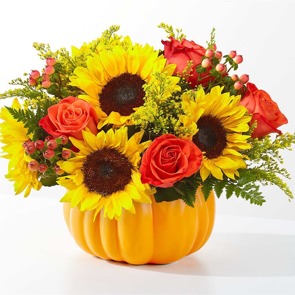 Pick of the Patch Pumpkin Bouquet – L & M FLOWER SHOP, Canonsburg PA