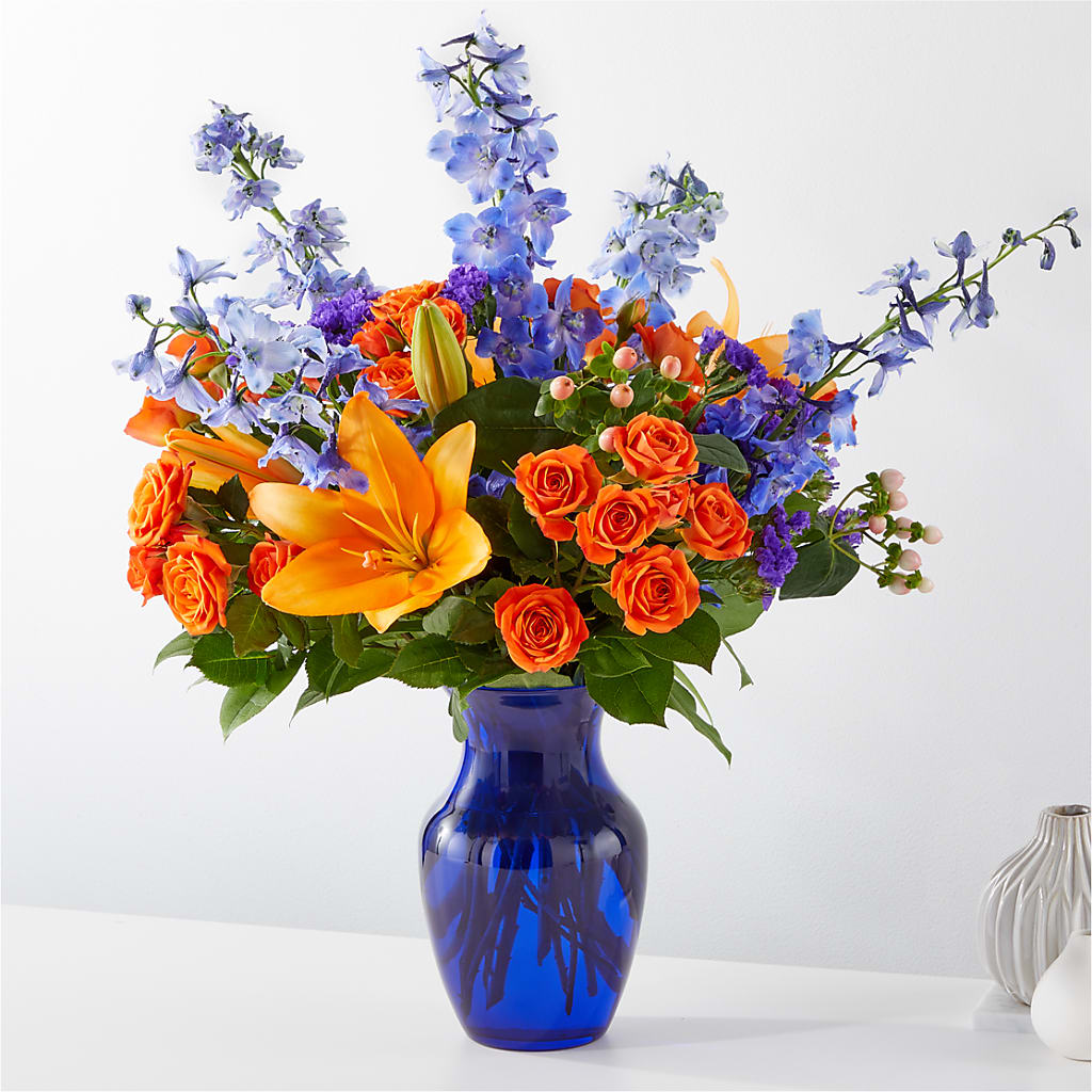 Radiant Citrus Bouquet – L & M FLOWER SHOP, Canonsburg PA