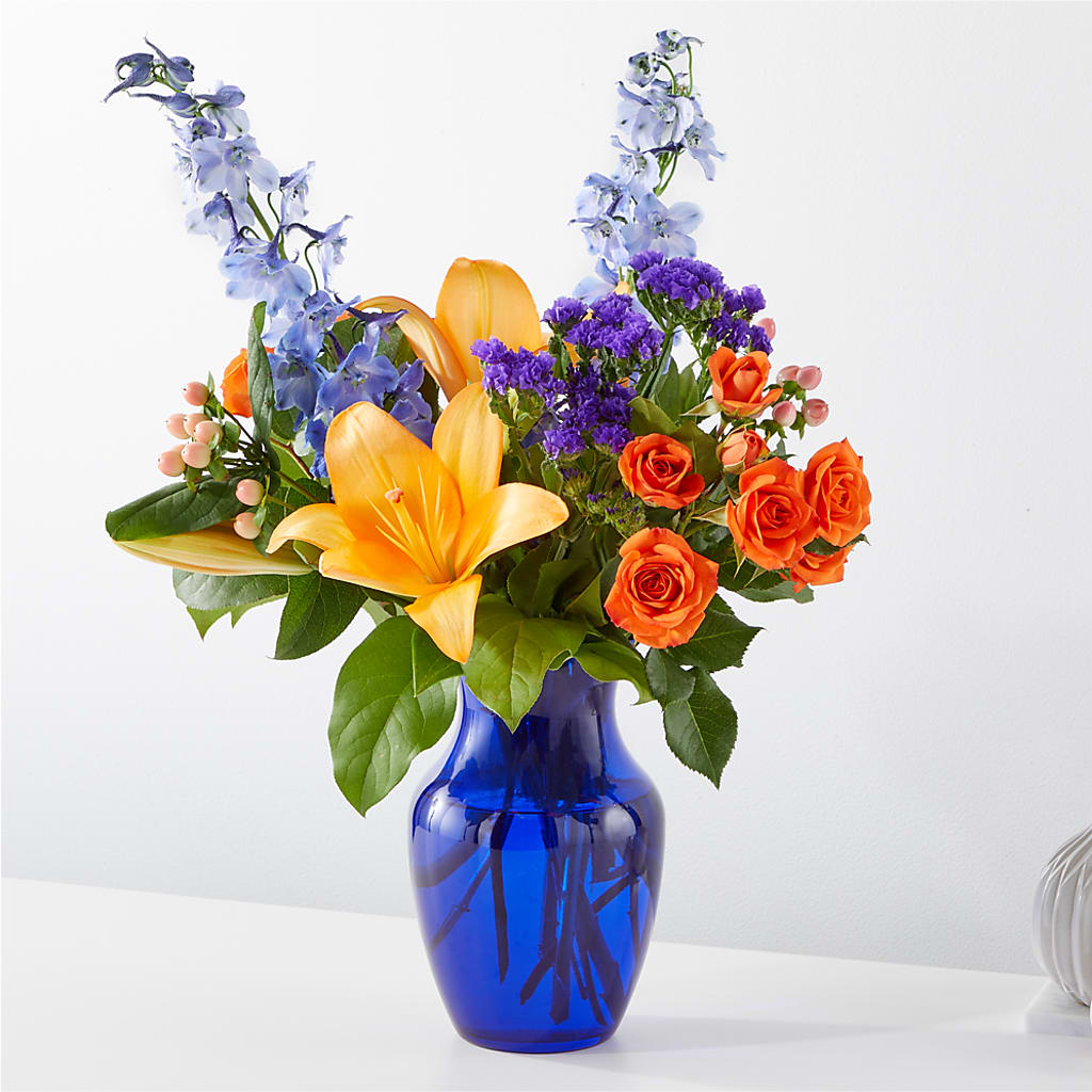 Radiant Citrus Bouquet – L & M FLOWER SHOP, Canonsburg PA