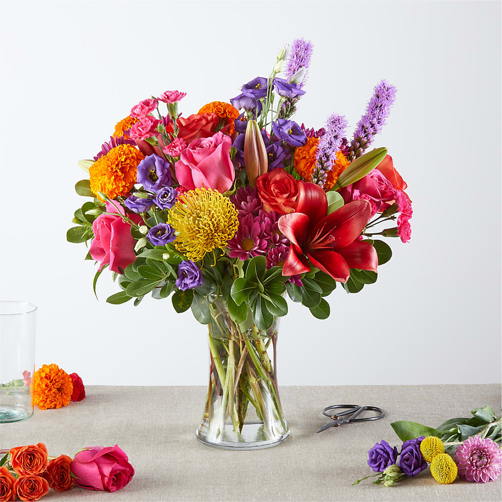 Feast of Color – A Florist Original – L & M FLOWER SHOP, Canonsburg PA