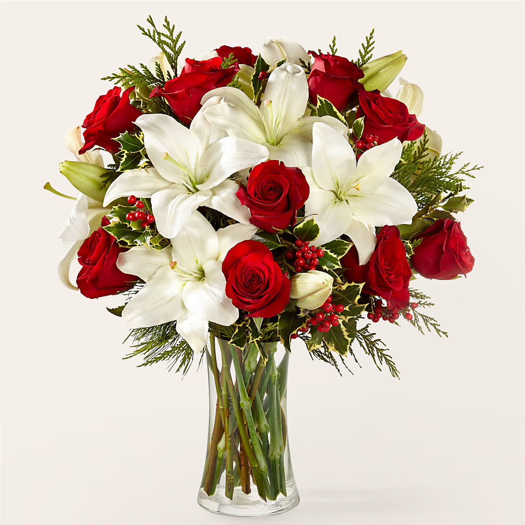 Sparkling Snowflakes Bouquet – L & M FLOWER SHOP, Canonsburg PA