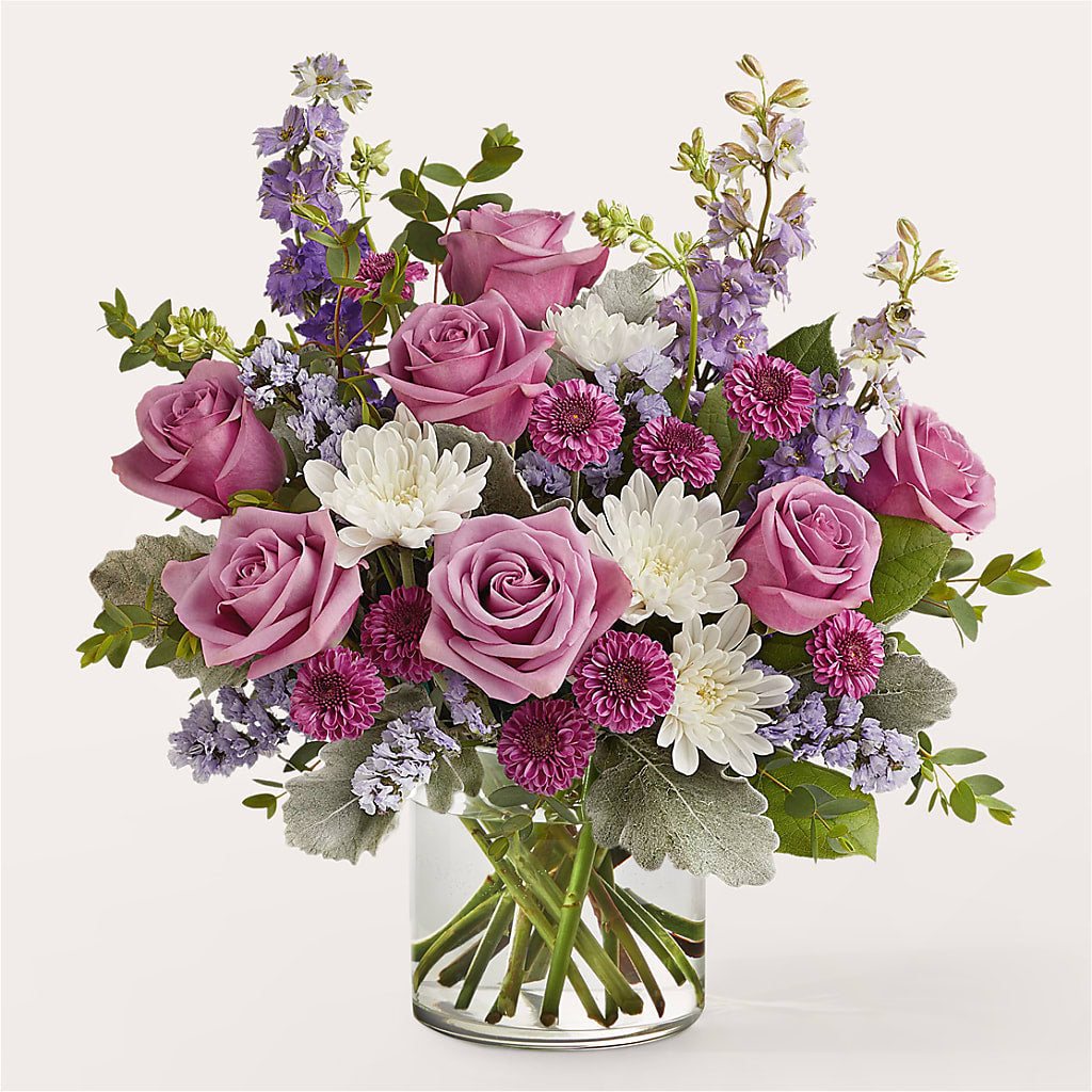 Violet Frost Bouquet – L & M FLOWER SHOP, Canonsburg PA