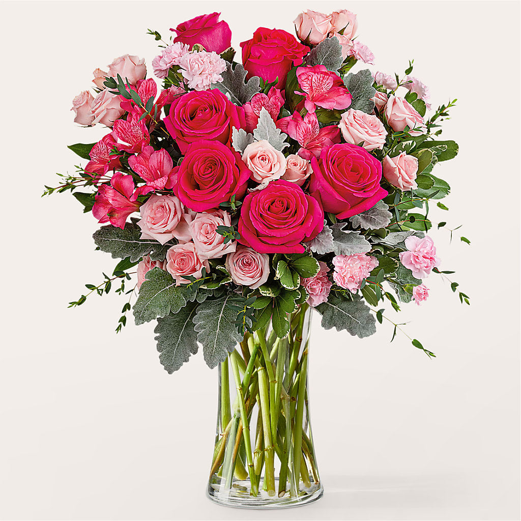 Tickled Pink Bouquet – L & M FLOWER SHOP, Canonsburg PA