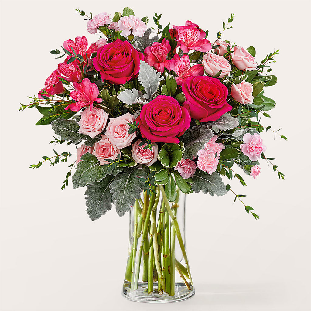 Tickled Pink Bouquet – L & M FLOWER SHOP, Canonsburg PA