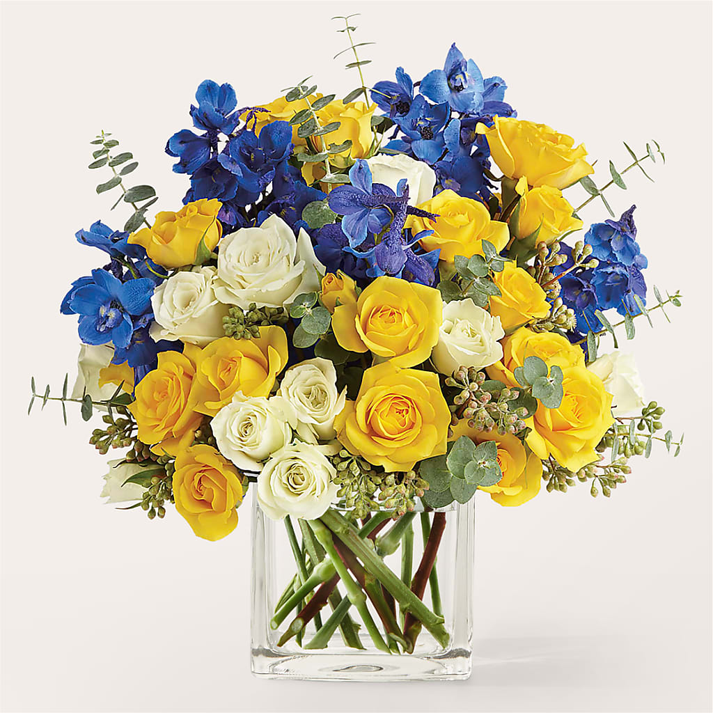 Sparkling Citrine Bouquet – L & M FLOWER SHOP, Canonsburg PA