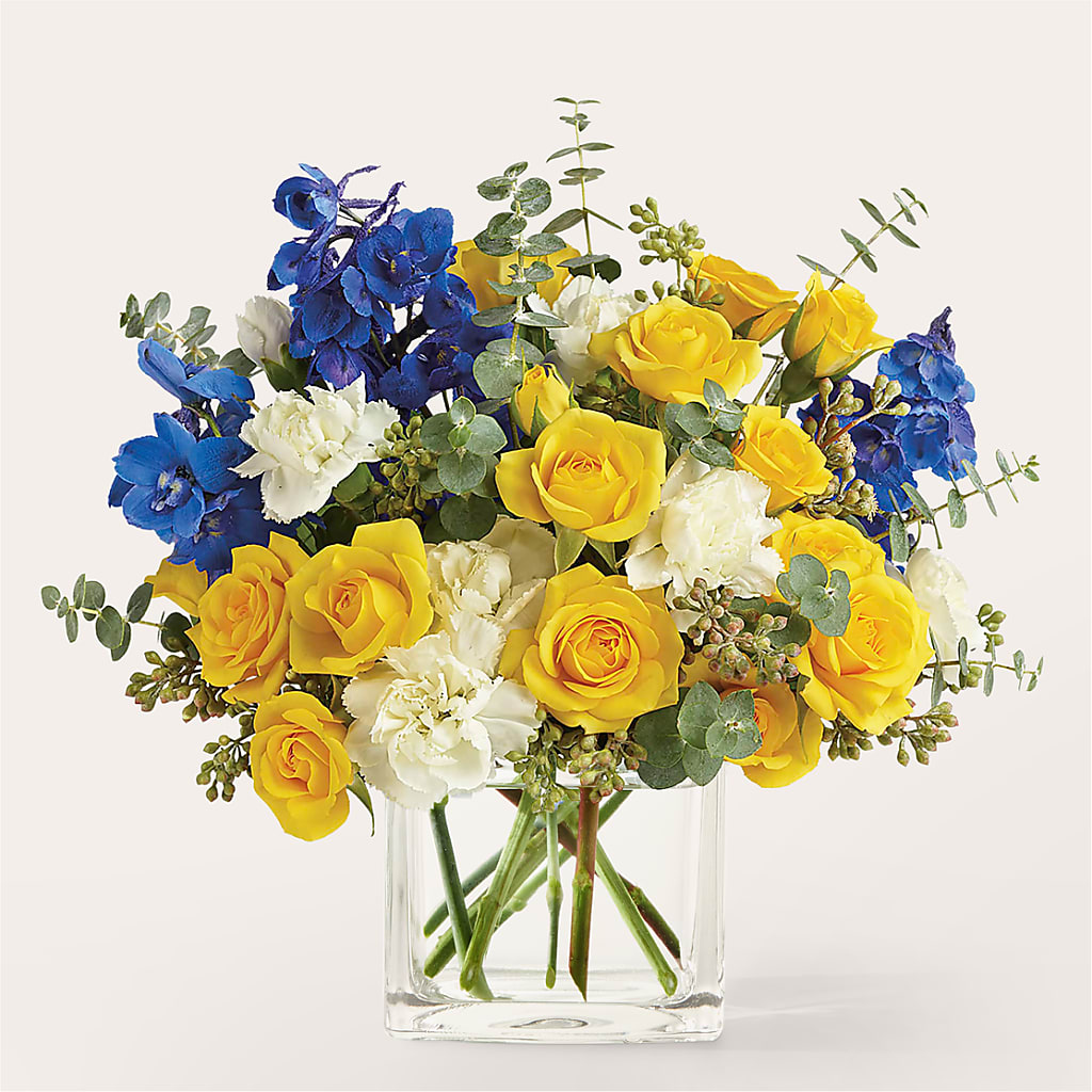 Sparkling Citrine Bouquet – L & M FLOWER SHOP, Canonsburg PA