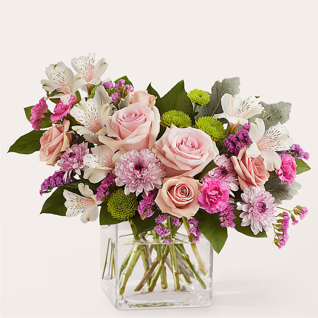 Pink Suede Bouquet – L & M FLOWER SHOP, Canonsburg PA