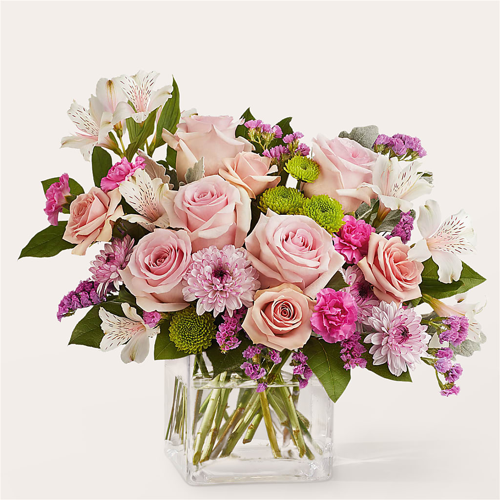 Pink Suede Bouquet – L & M FLOWER SHOP, Canonsburg PA