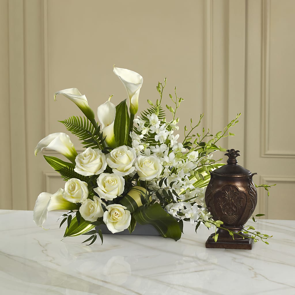 At Peace Arrangement – L & M FLOWER SHOP, Canonsburg PA
