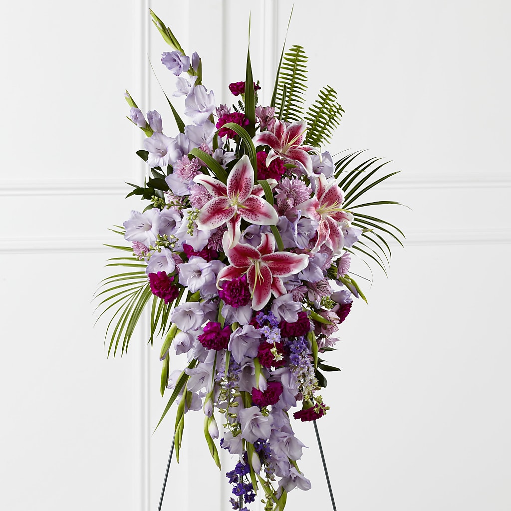 Tender Touch Standing Spray – L & M FLOWER SHOP, Canonsburg PA