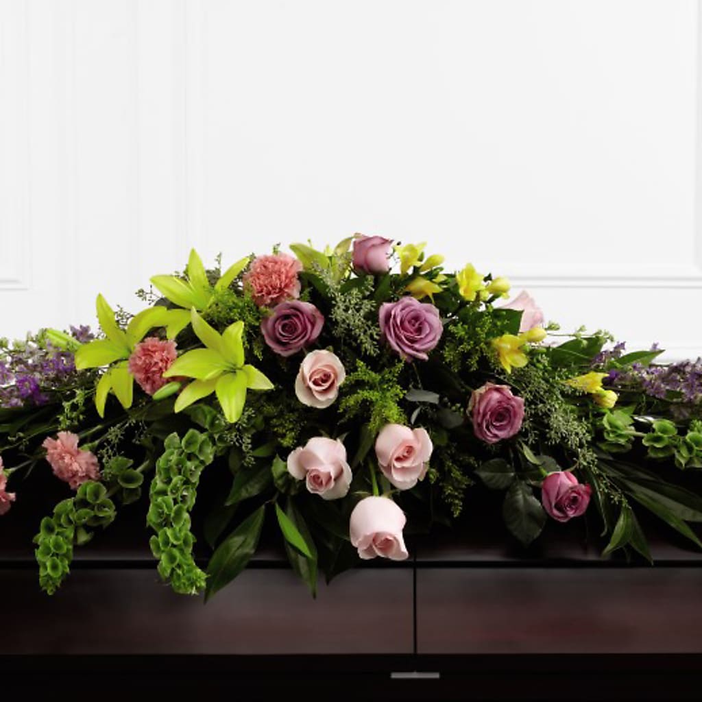 Forever Beloved Casket Spray – L & M FLOWER SHOP, Canonsburg PA