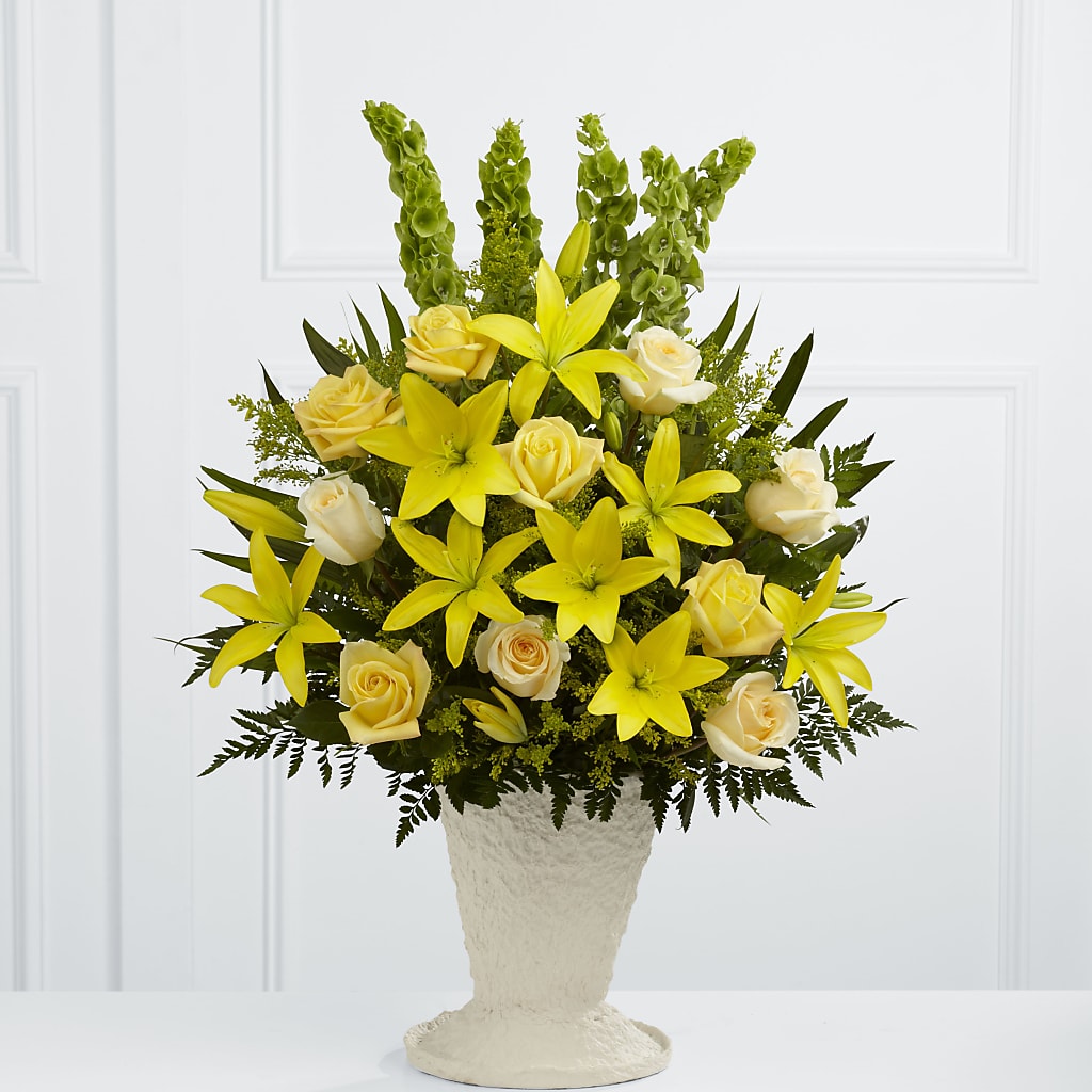 Golden Memories Arrangement – L & M FLOWER SHOP, Canonsburg PA