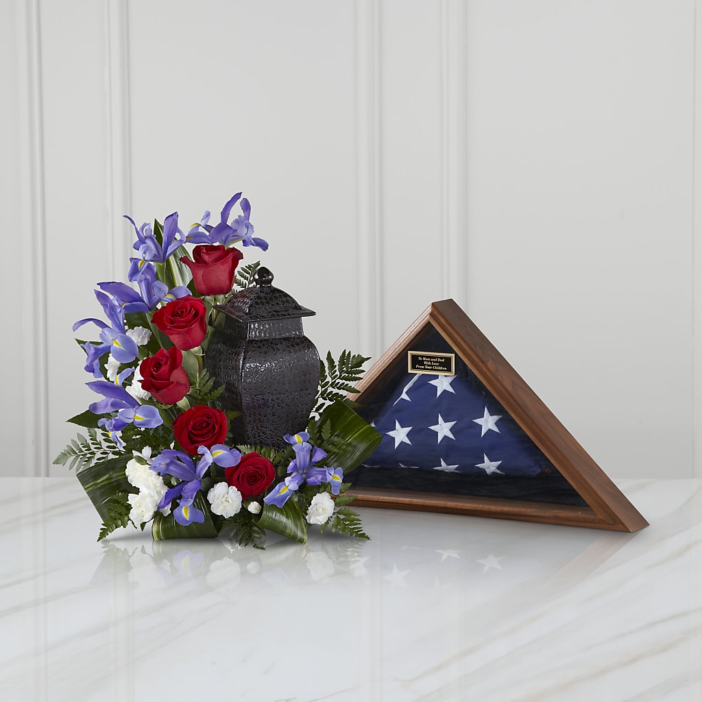 Patriotic Tribute Arrangement – L & M FLOWER SHOP, Canonsburg PA