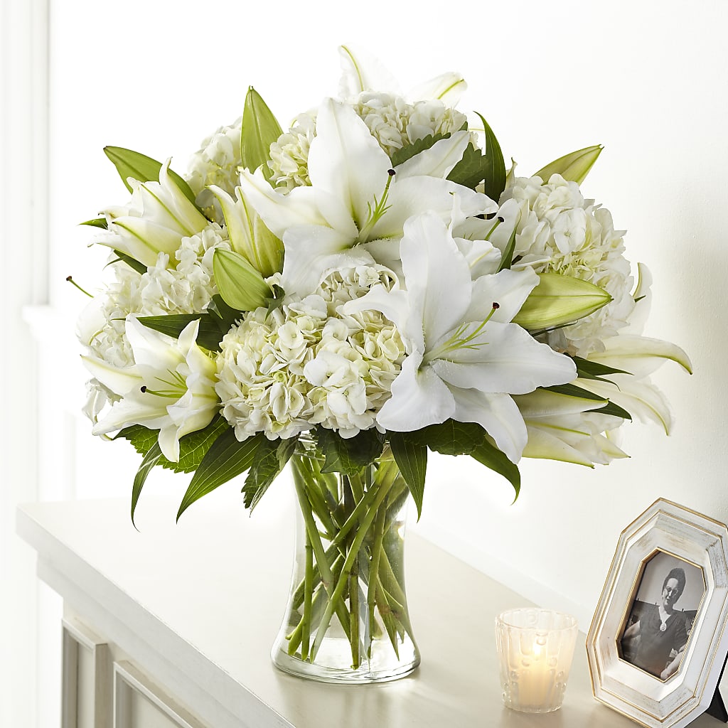 Compassionate Lily Bouquet – L & M FLOWER SHOP, Canonsburg PA