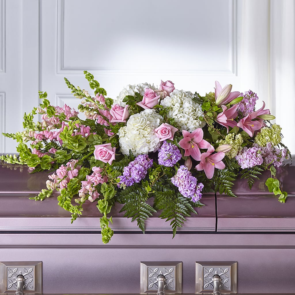 Life's Gratitude Casket Spray – L & M FLOWER SHOP, Canonsburg PA