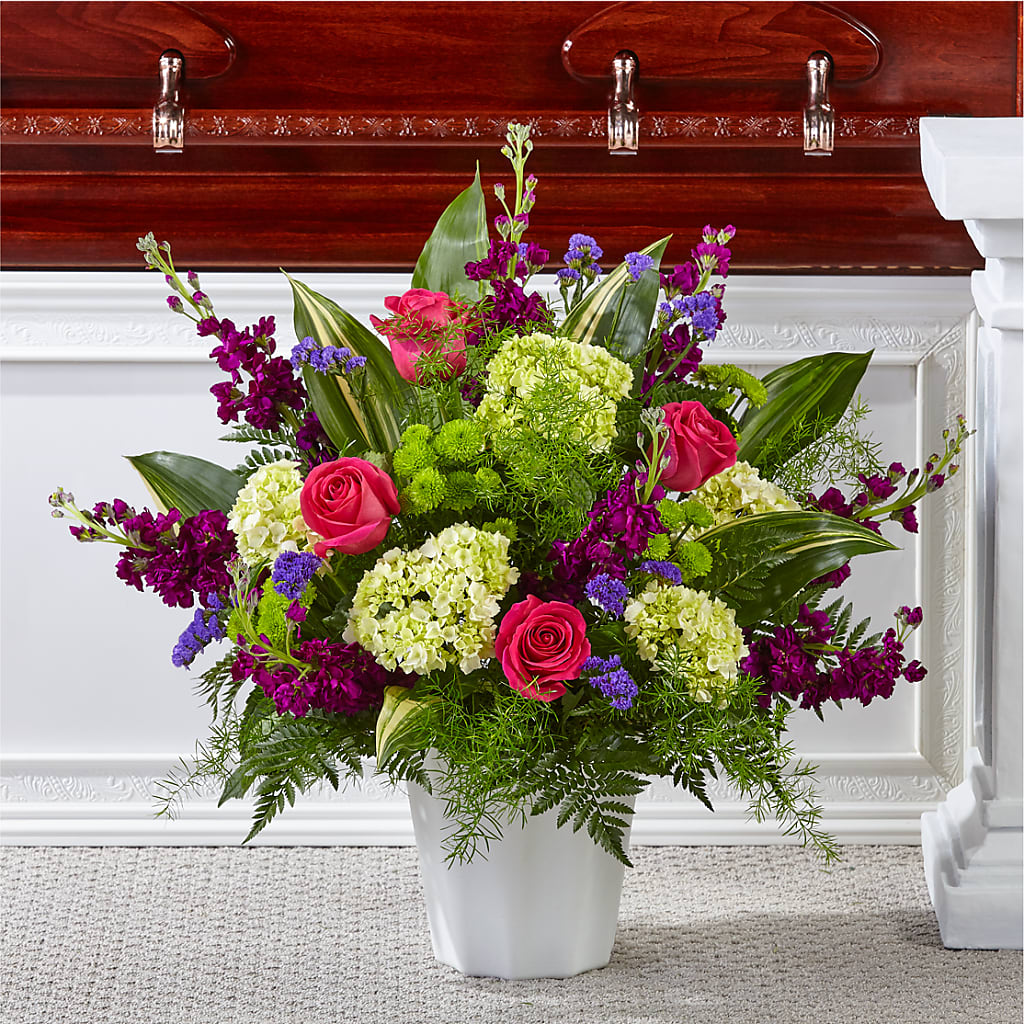 Beautiful Horizons Floor Basket – L & M FLOWER SHOP, Canonsburg PA