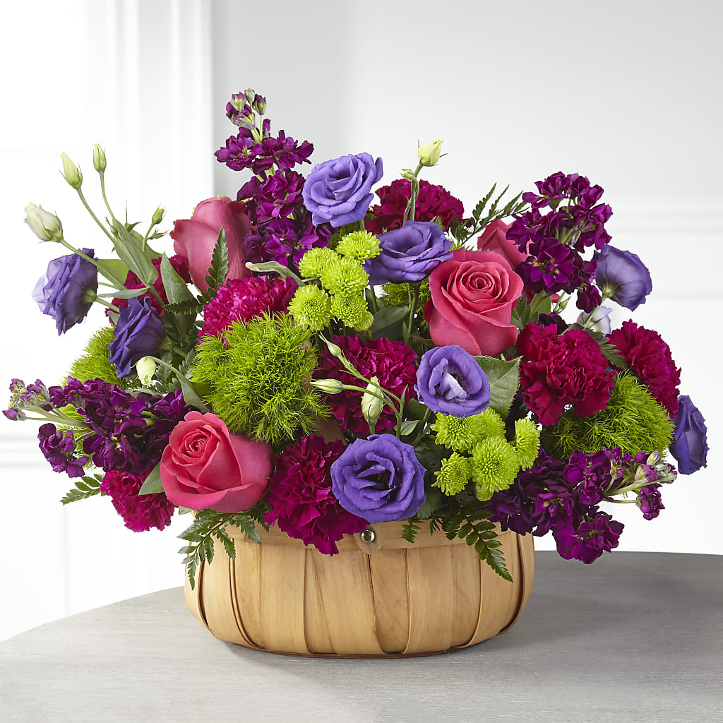 Serene Sanctuary Basket – L & M FLOWER SHOP, Canonsburg PA