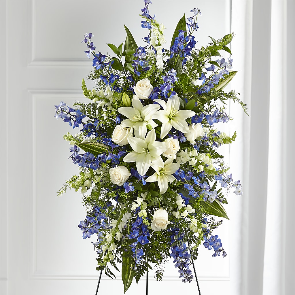 Faithful Friend Standing Spray – L & M FLOWER SHOP, Canonsburg PA