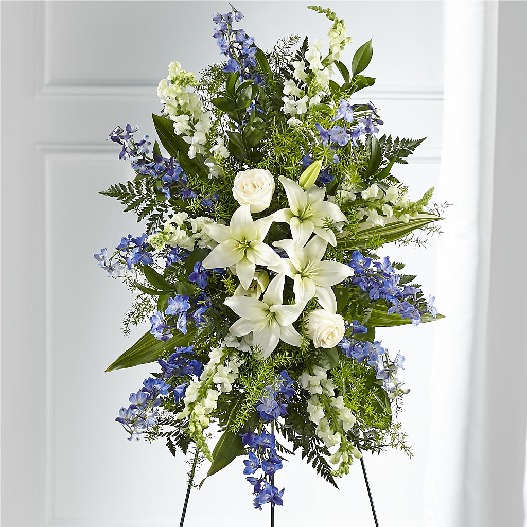 Faithful Friend Standing Spray – L & M FLOWER SHOP, Canonsburg PA