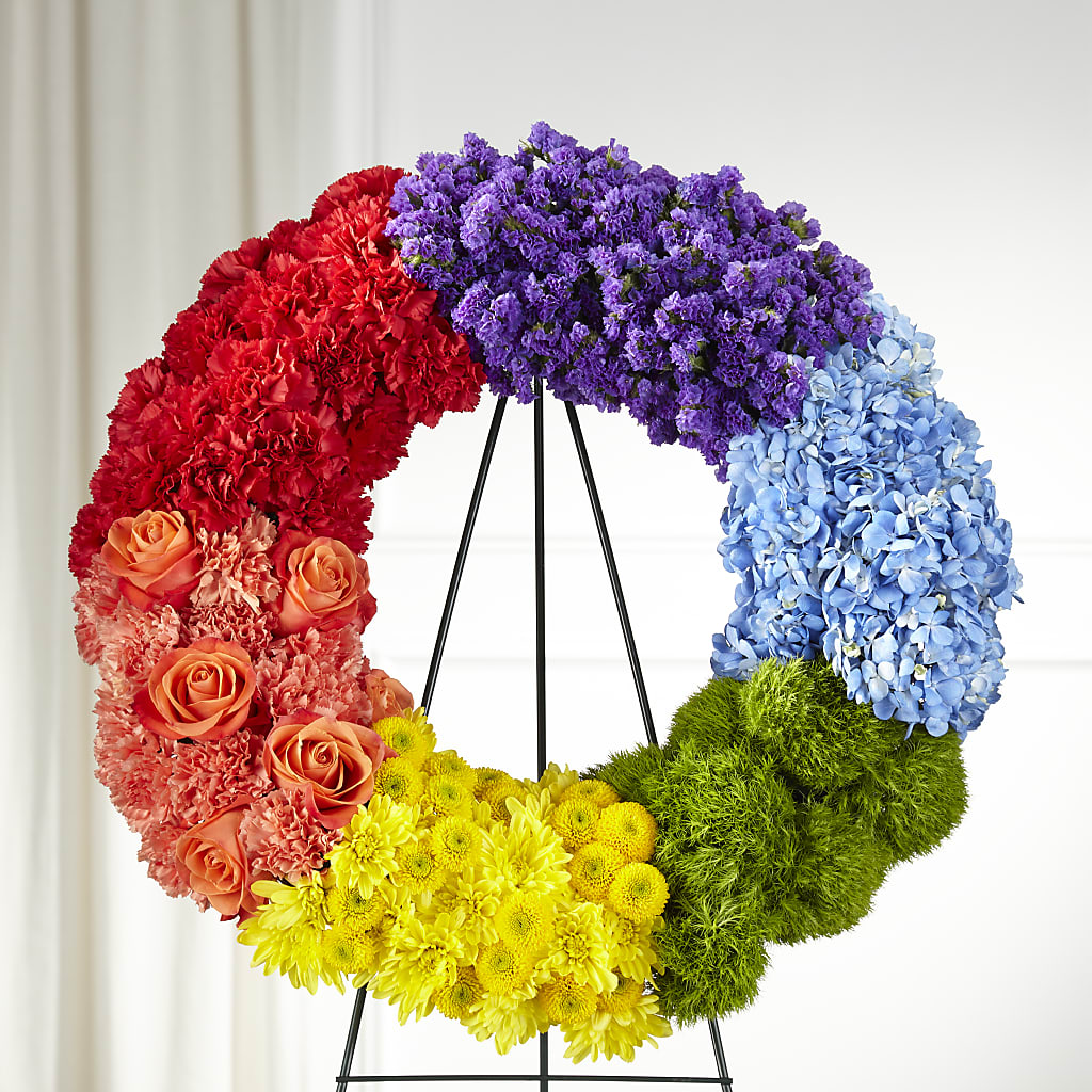 Circle of Love Wreath – L & M FLOWER SHOP, Canonsburg PA