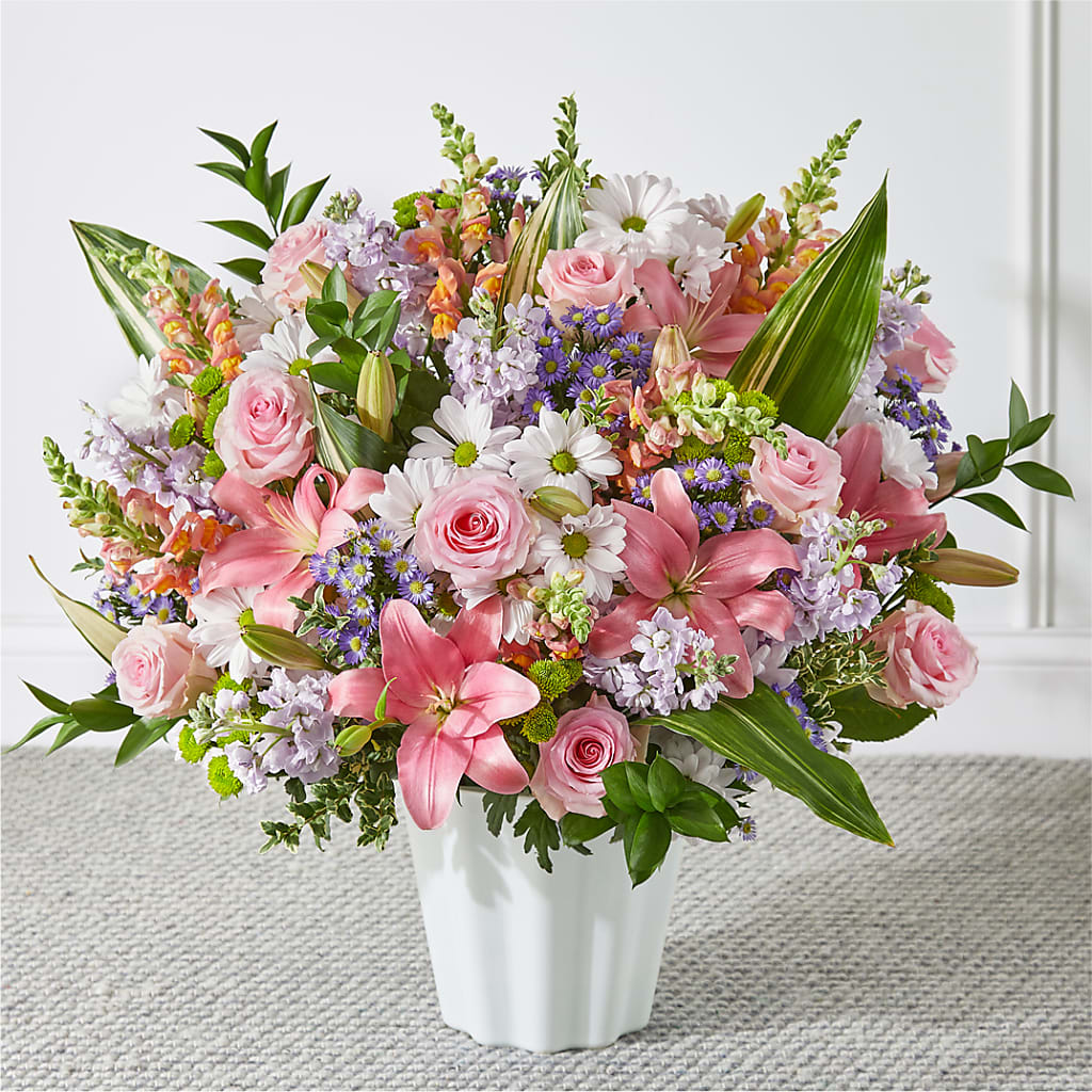Abundant Compassion Floor Basket – L & M FLOWER SHOP, Canonsburg PA