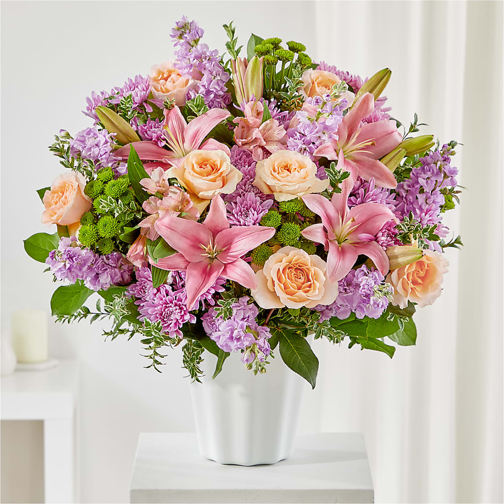 Supportive Embrace Tabletop Basket – L & M FLOWER SHOP, Canonsburg PA