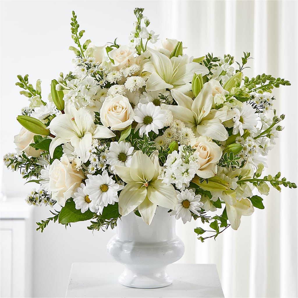Uplifting Urn Arrangement – L & M FLOWER SHOP, Canonsburg PA