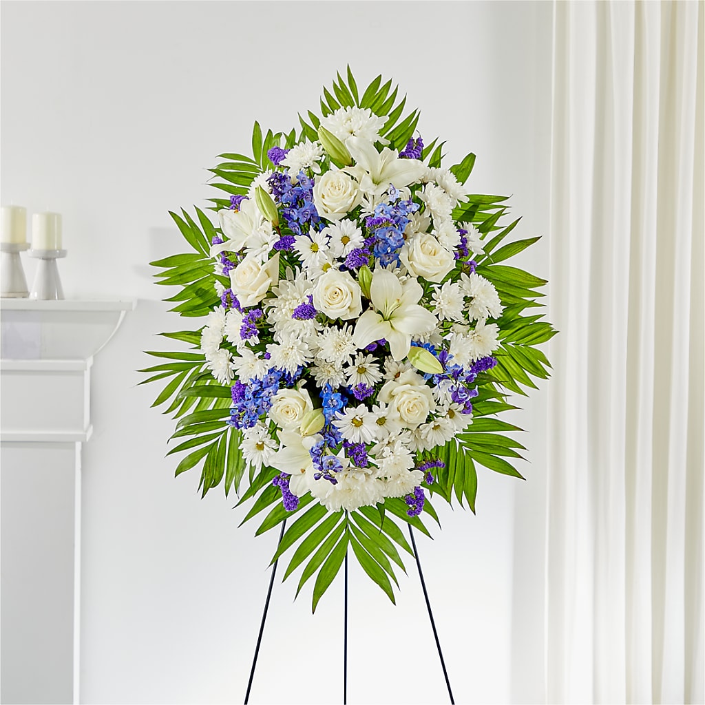 At Rest Standing Spray – L & M FLOWER SHOP, Canonsburg PA
