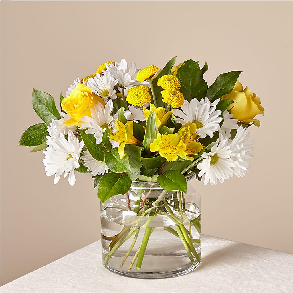 Sunny Sentiments Bouquet – L & M FLOWER SHOP, Canonsburg PA