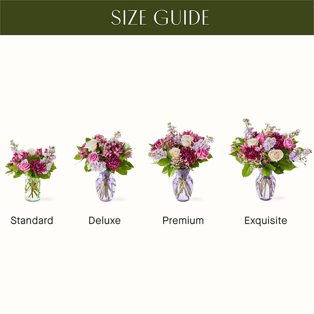 Amethyst Dreams Bouquet – L & M FLOWER SHOP, Canonsburg PA