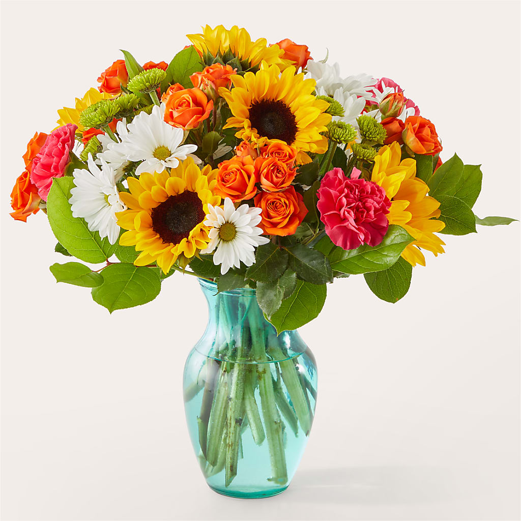 Sun-drenched Blooms Bouquet – L & M FLOWER SHOP, Canonsburg PA