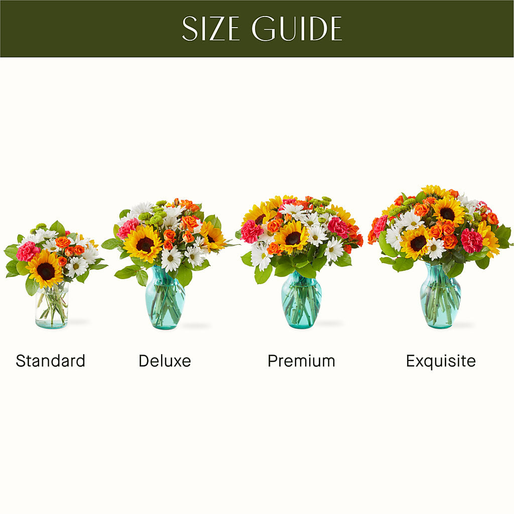 Sun-drenched Blooms Bouquet – L & M FLOWER SHOP, Canonsburg PA