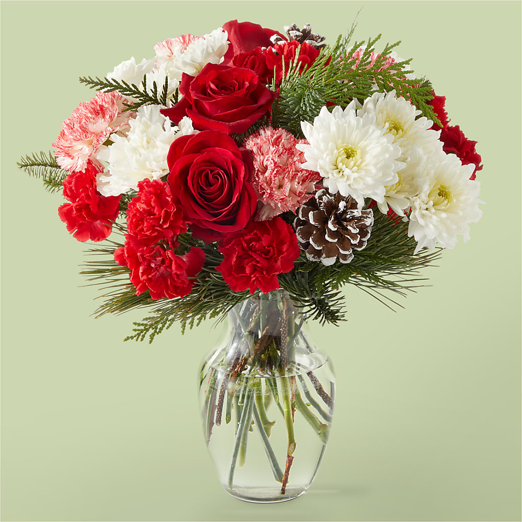 Candy Cane Lane Bouquet – L & M FLOWER SHOP, Canonsburg PA