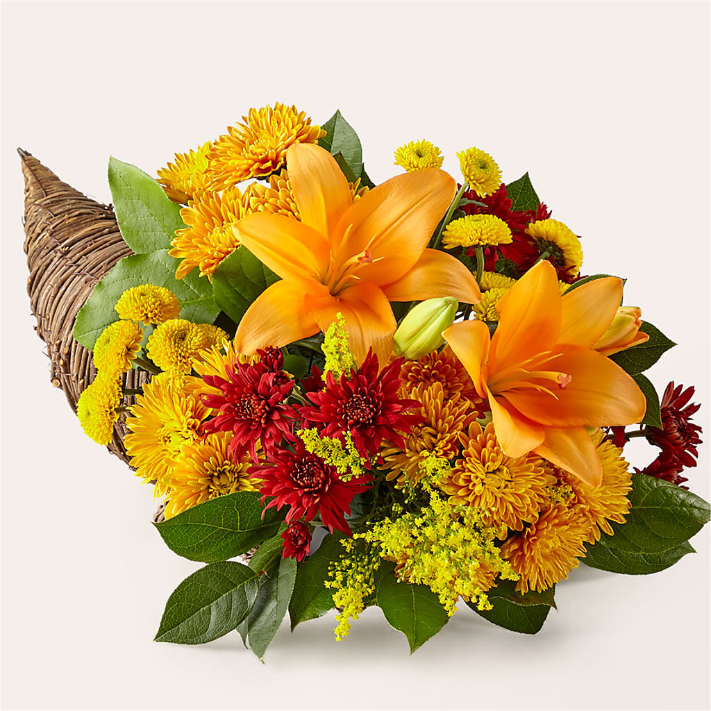 Feast of Color Cornucopia – L & M FLOWER SHOP, Canonsburg PA