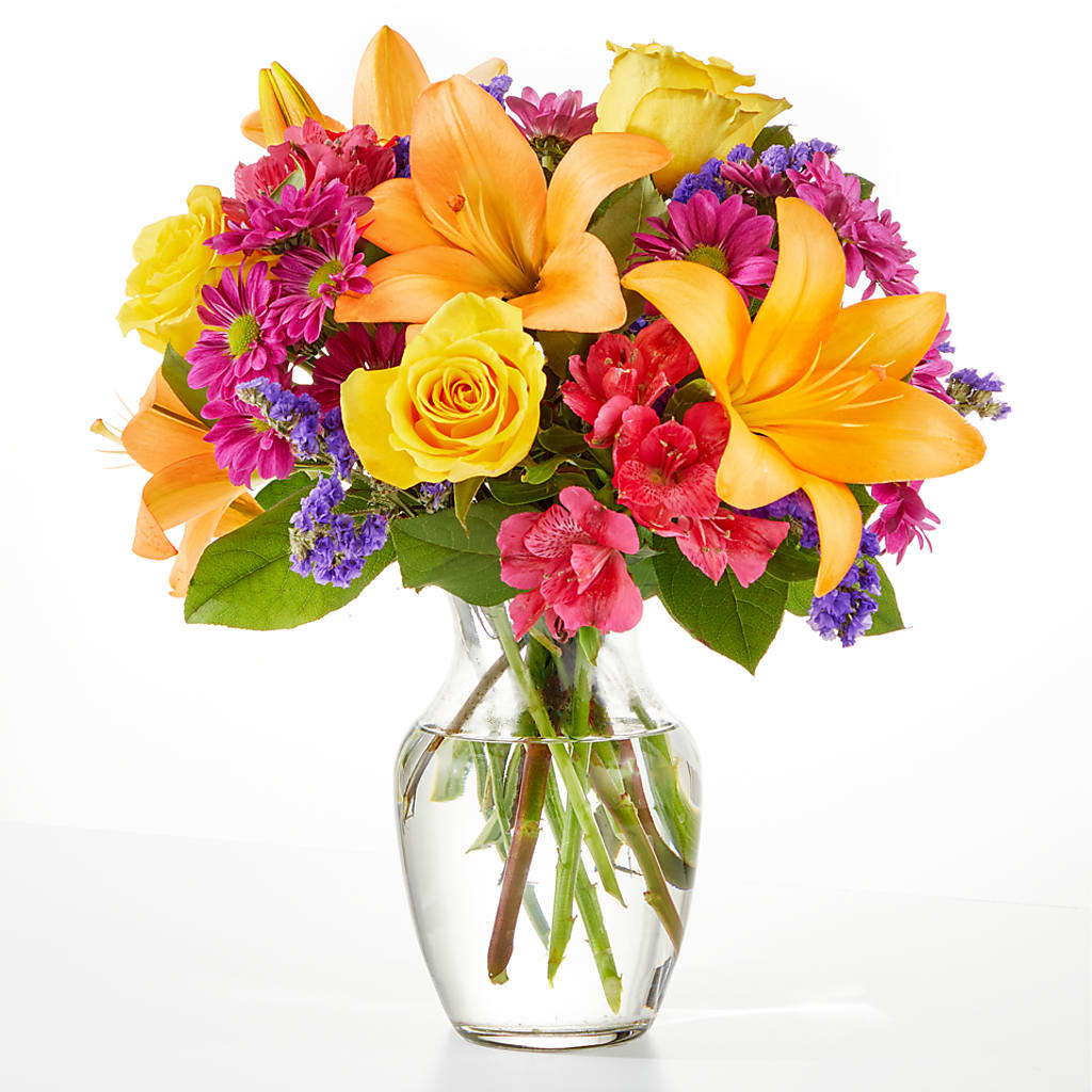 Colorful Visions Bouquet – L & M FLOWER SHOP, Canonsburg PA