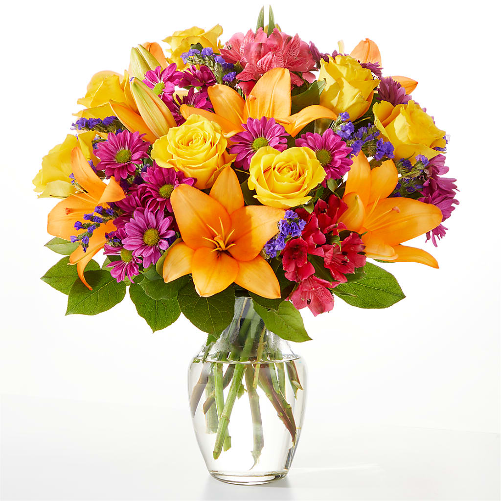 Colorful Visions Bouquet – L & M FLOWER SHOP, Canonsburg PA