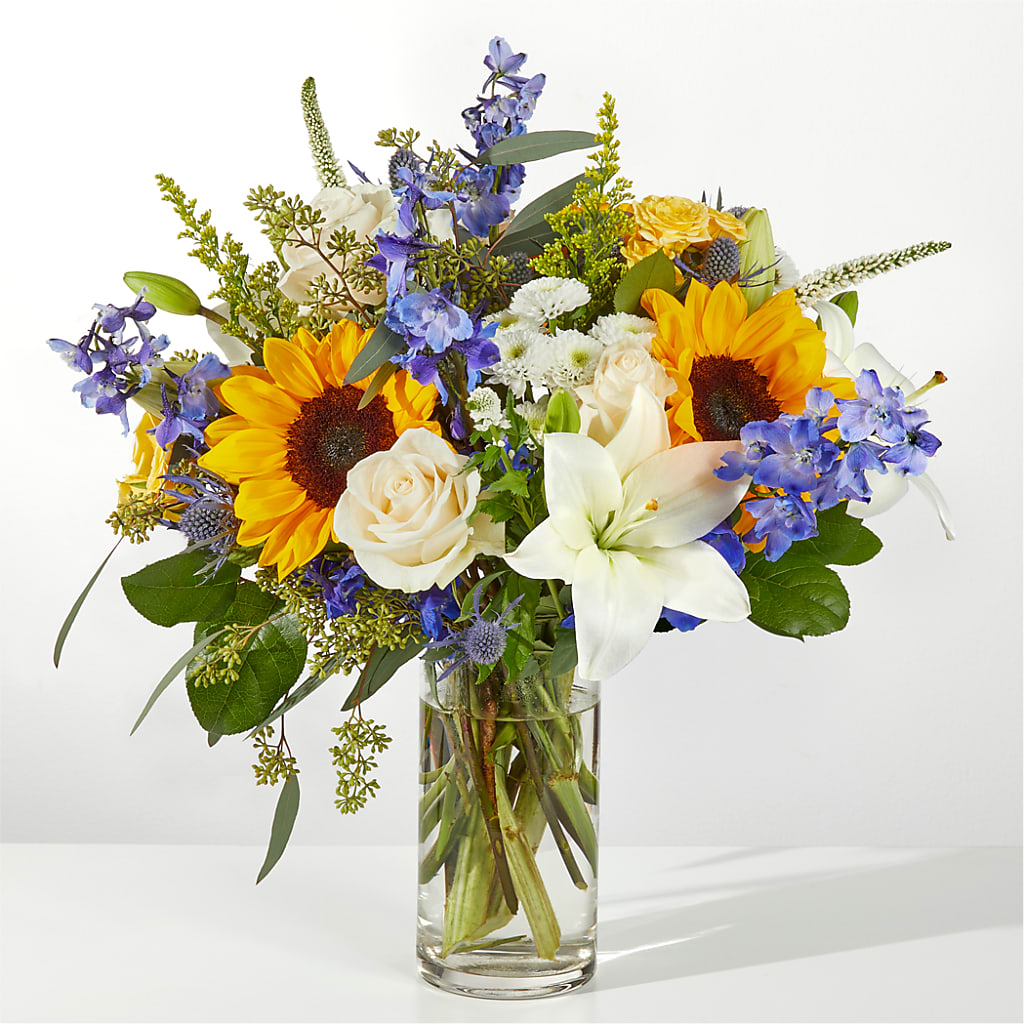 Wonderfully Sunny Bouquet – L & M FLOWER SHOP, Canonsburg PA
