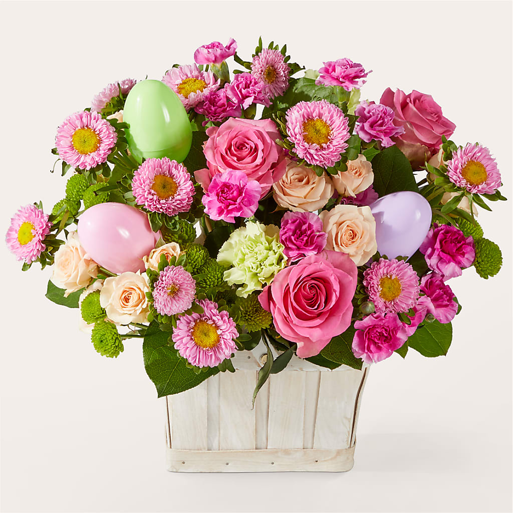 Get Eggcited Basket – L & M FLOWER SHOP, Canonsburg PA