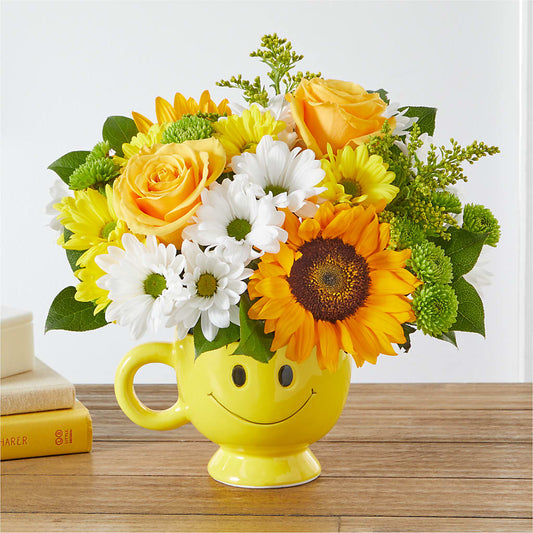 Be Happy Bouquet – L & M FLOWER SHOP, Canonsburg PA
