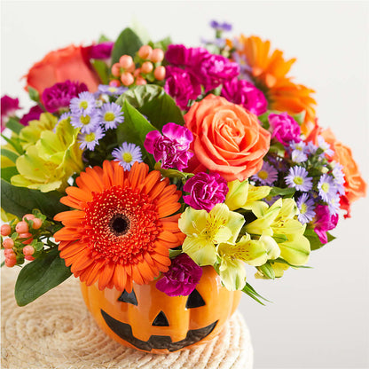 Tricks & Treats Pumpkin – L & M FLOWER SHOP, Canonsburg PA