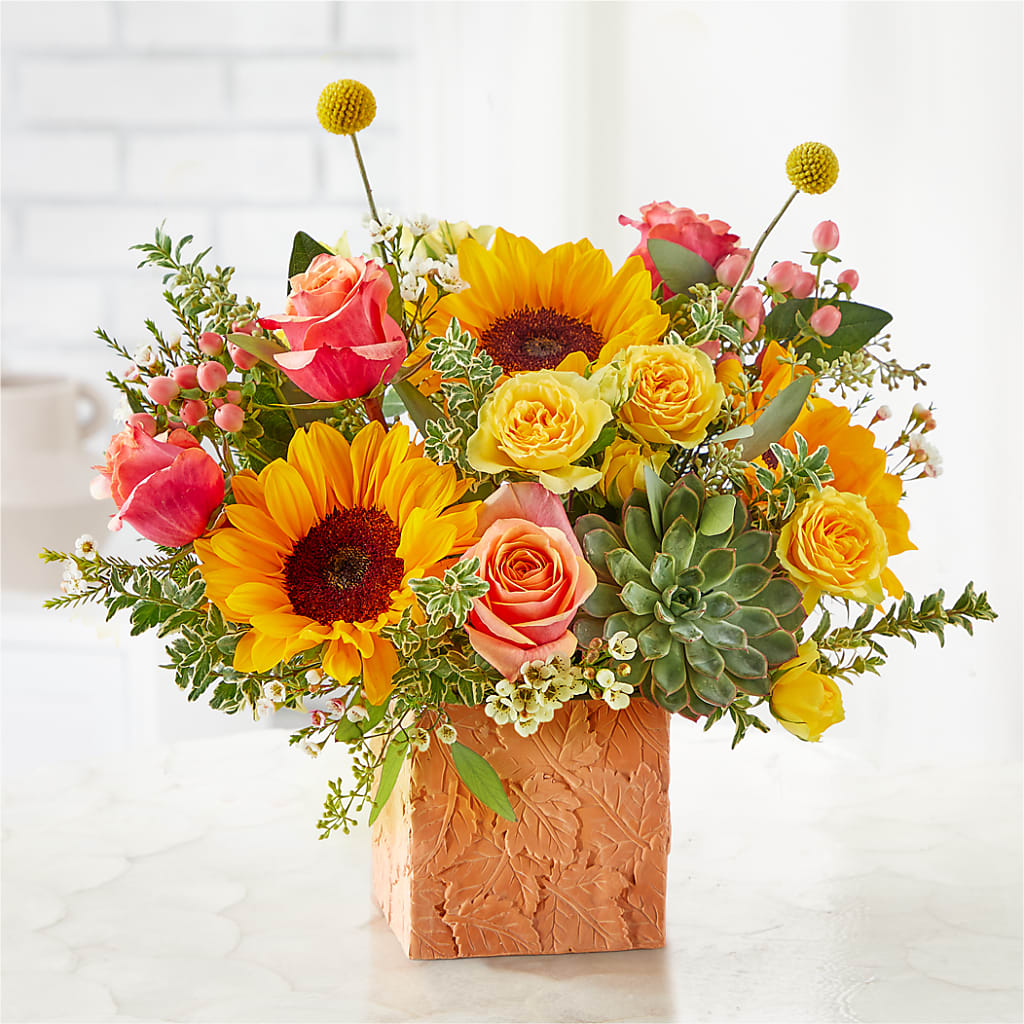 Sunflower Season Bouquet – L & M FLOWER SHOP, Canonsburg PA